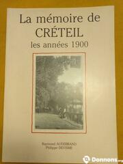 Livre Mémoire de Créteil en 1900