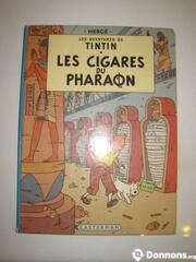 BD/Bande dessinée Tintin "Les Cigares du Pharaon"